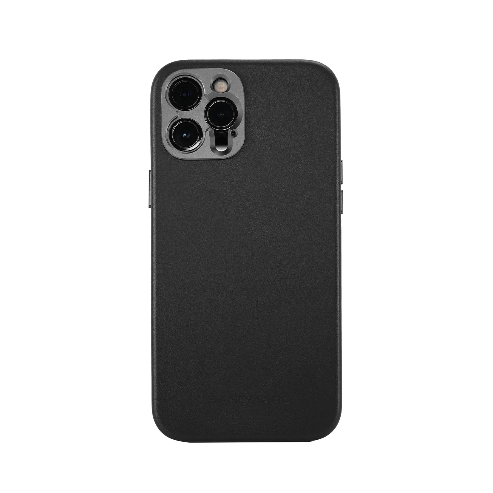 Refurbished Pro Leather Case - iPhone 12 Pro (MagSafe Compatible) - Black