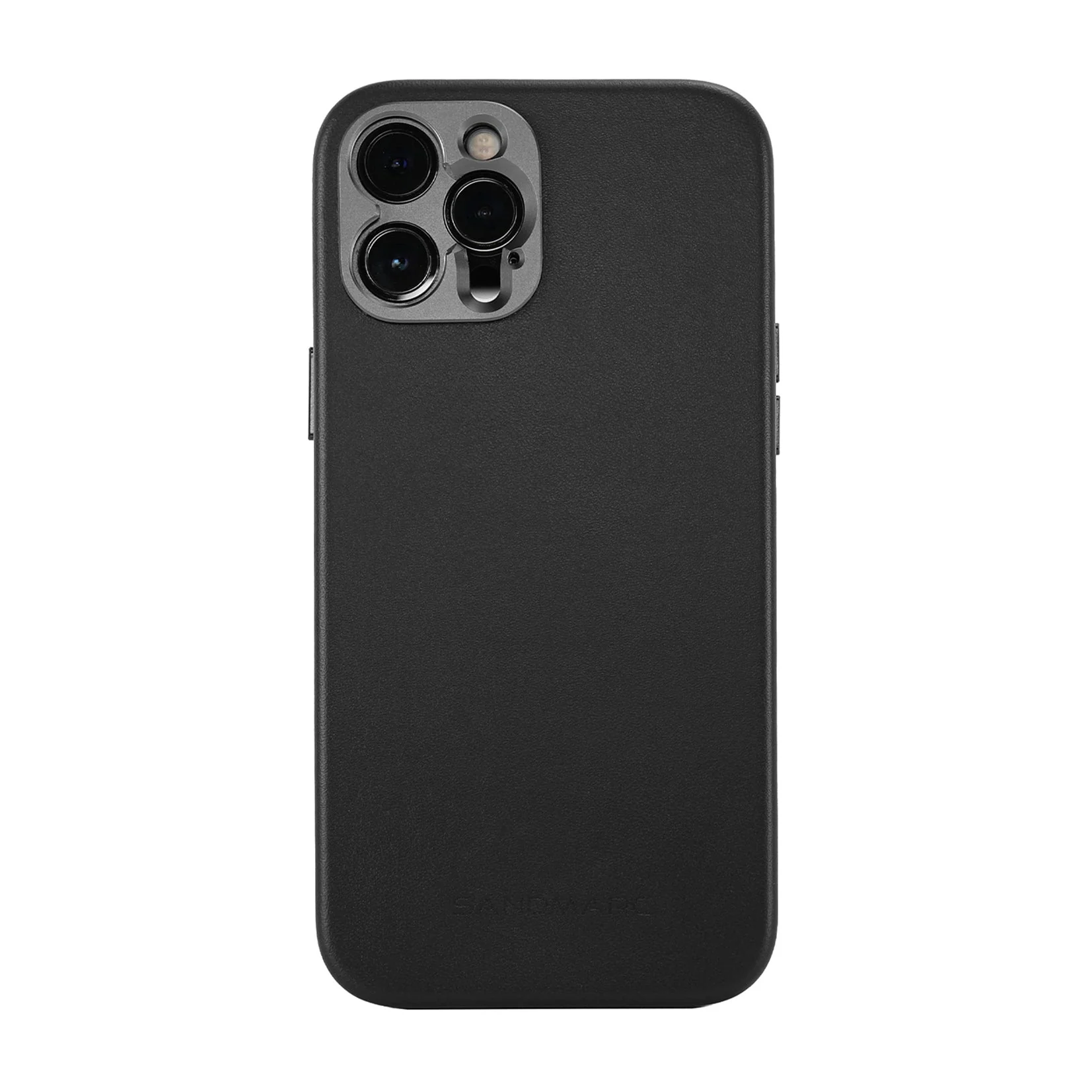 Refurbished Pro Leather Case - iPhone 12 Pro Max (MagSafe Compatible) - Black
