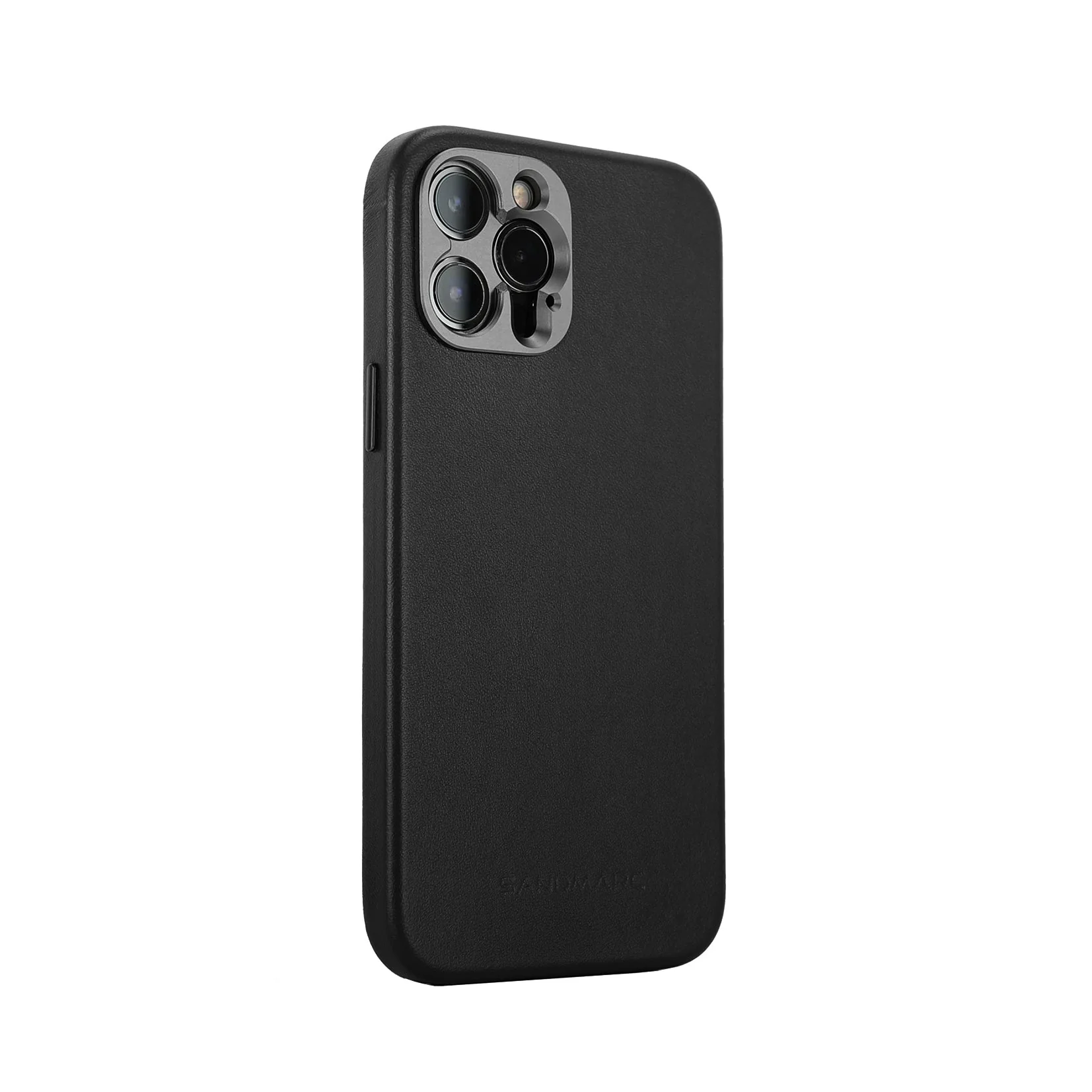 Refurbished Pro Leather Case - iPhone 12 Pro Max (MagSafe Compatible) - Black - Image 5