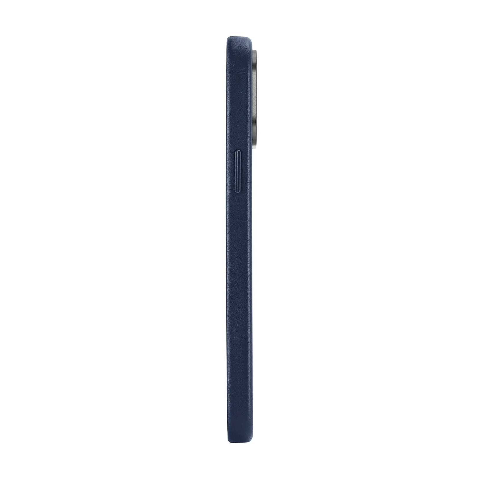 Refurbished Pro Leather Case - iPhone 15 Pro Max - Navy (MagSafe Compatible) - Image 7