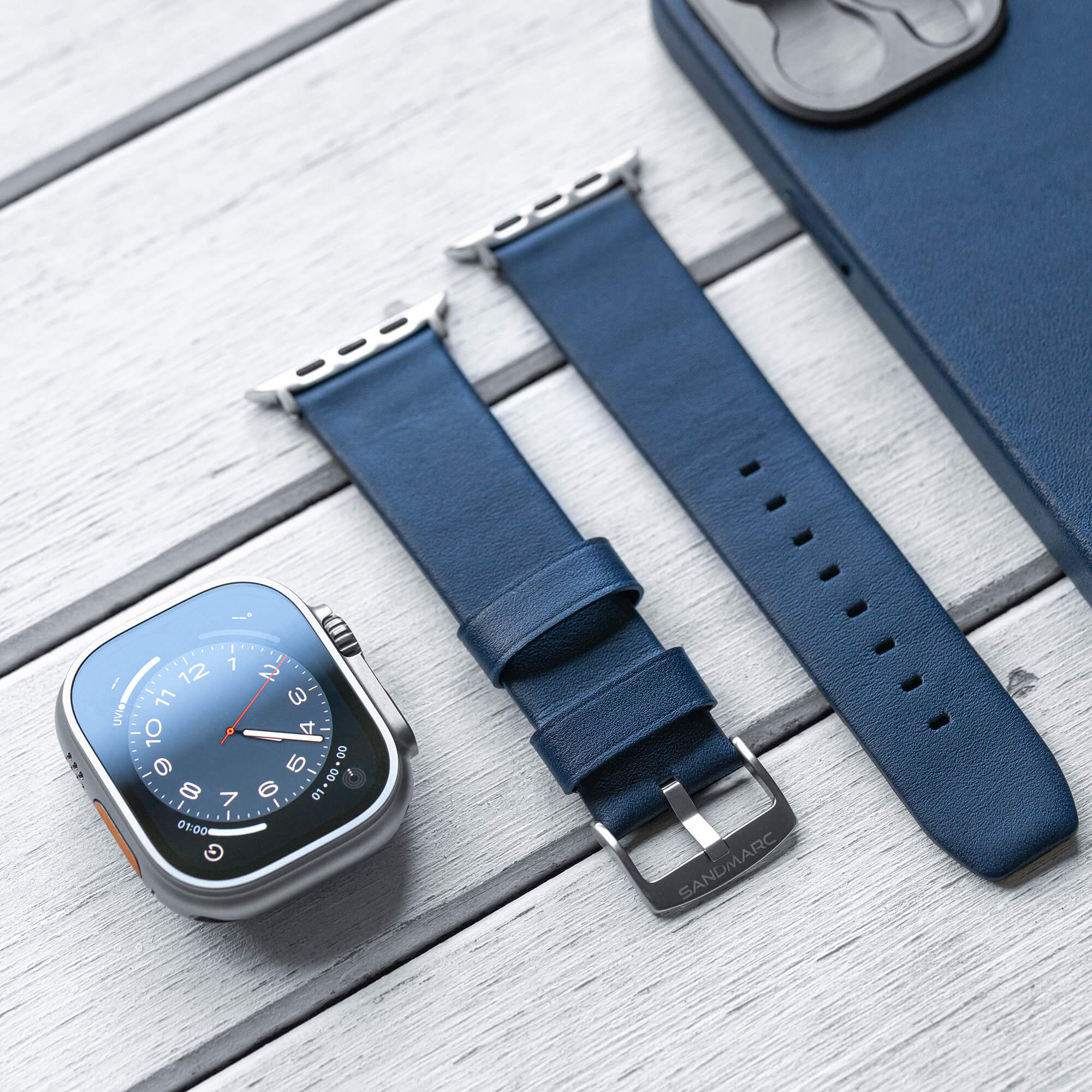 Refurbished Leather Edition - Apple Watch Ultra Band - Image 15