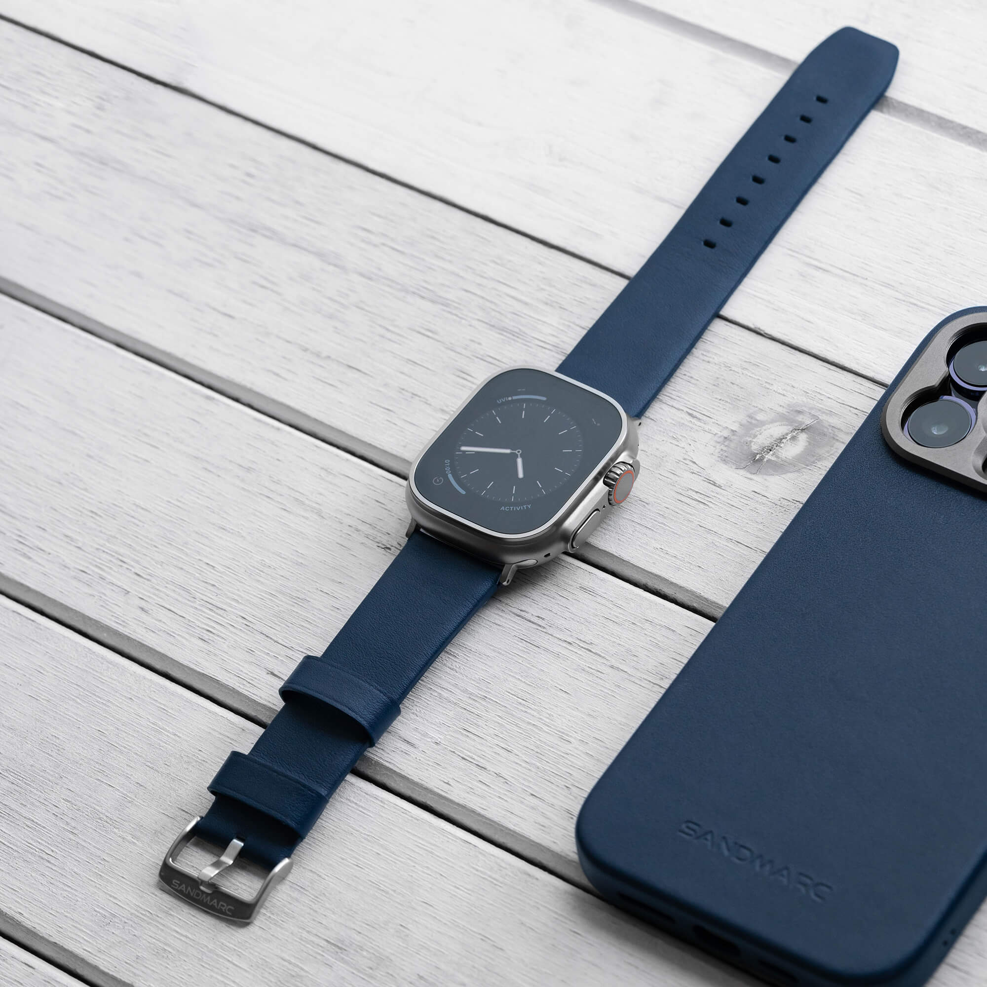 Refurbished Leather Edition - Apple Watch Ultra Band - Image 17
