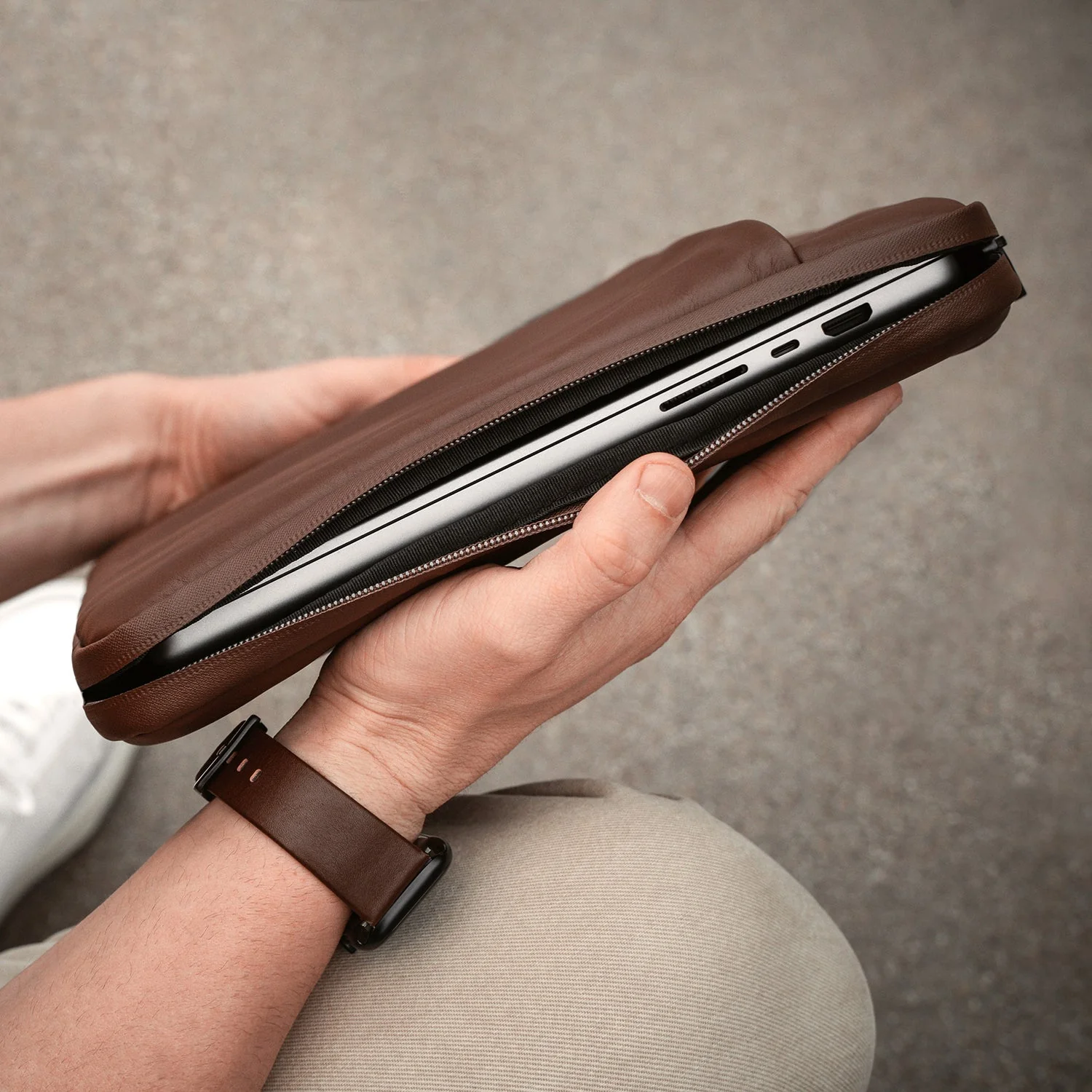 Refurbished Leather Edition - MacBook Pro/Air Case (Bag) 14"/13" - Image 8