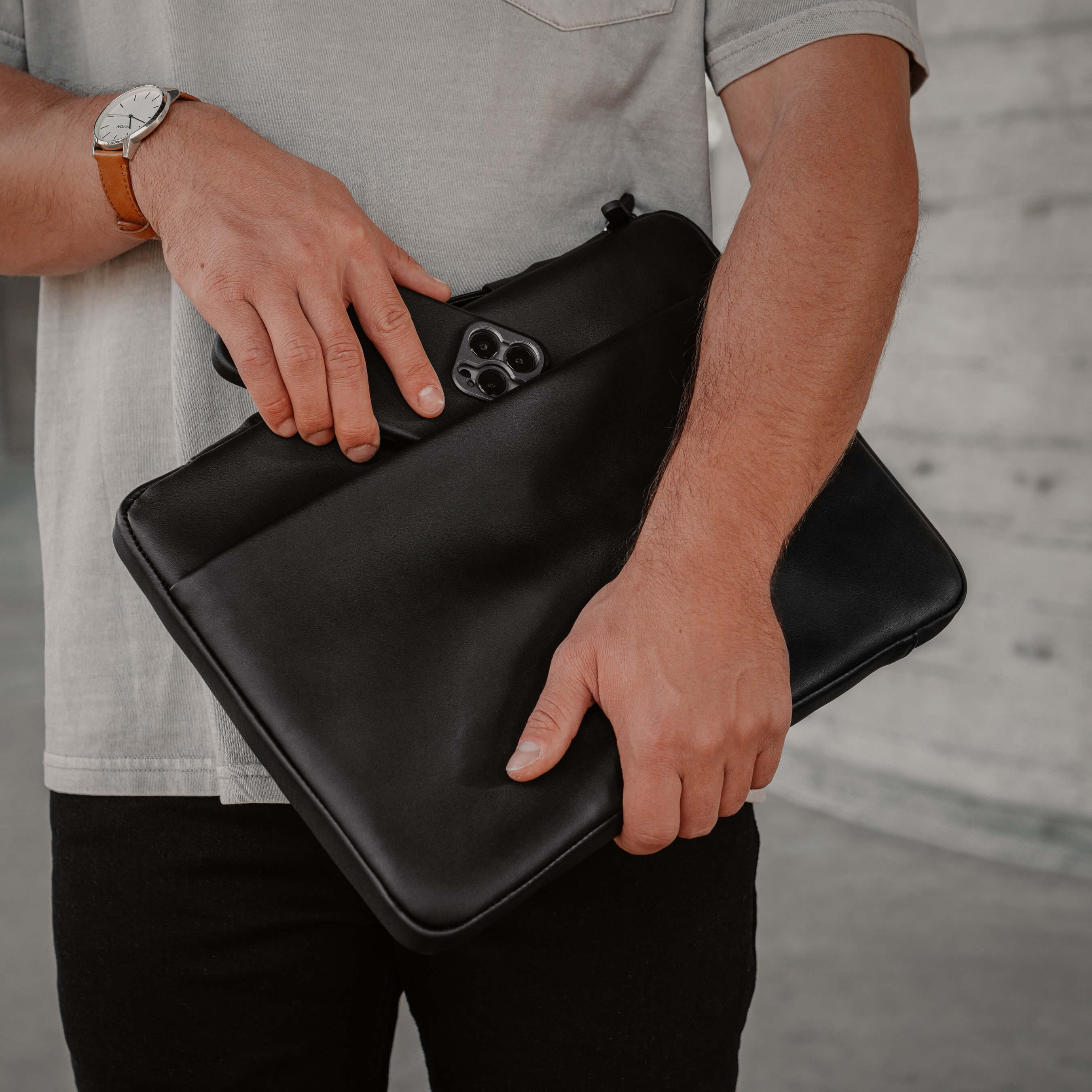 Refurbished Leather Edition - MacBook Pro/Air Case (Bag) 14"/13" - Image 9