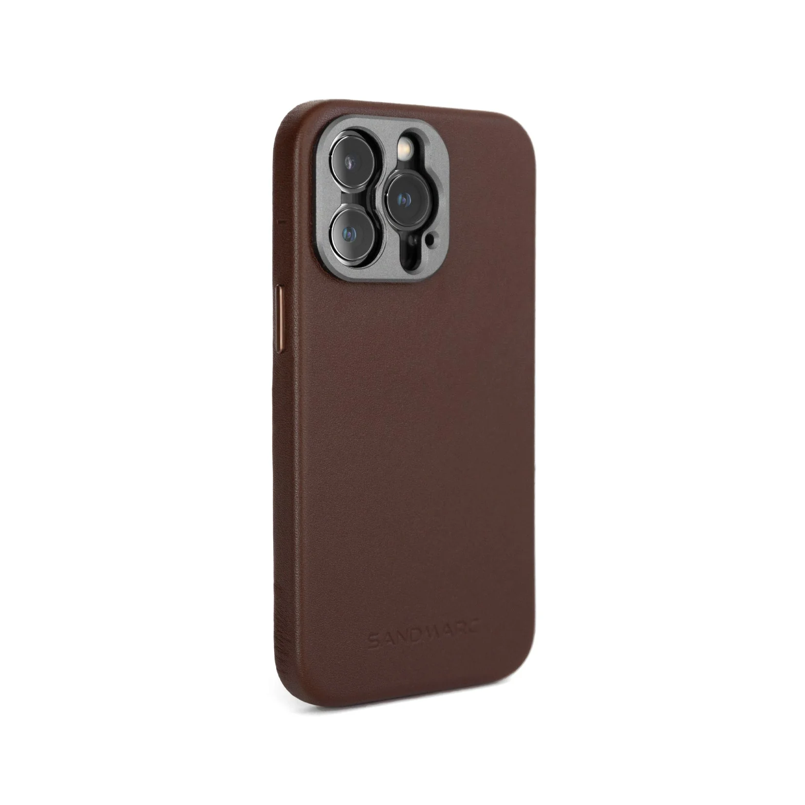 Refurbished Pro Leather Case - iPhone 13 Pro - Brown (MagSafe Compatible)