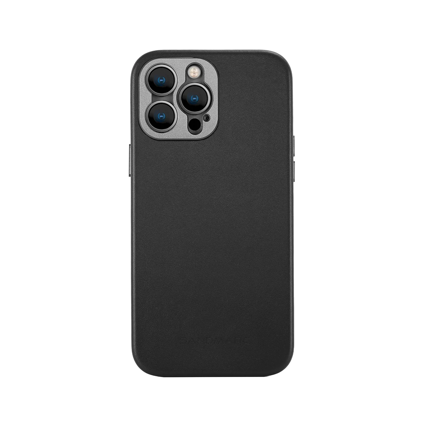 Refurbished Pro Leather Case - iPhone 14 Pro - Black (MagSafe Compatible) - Image 6
