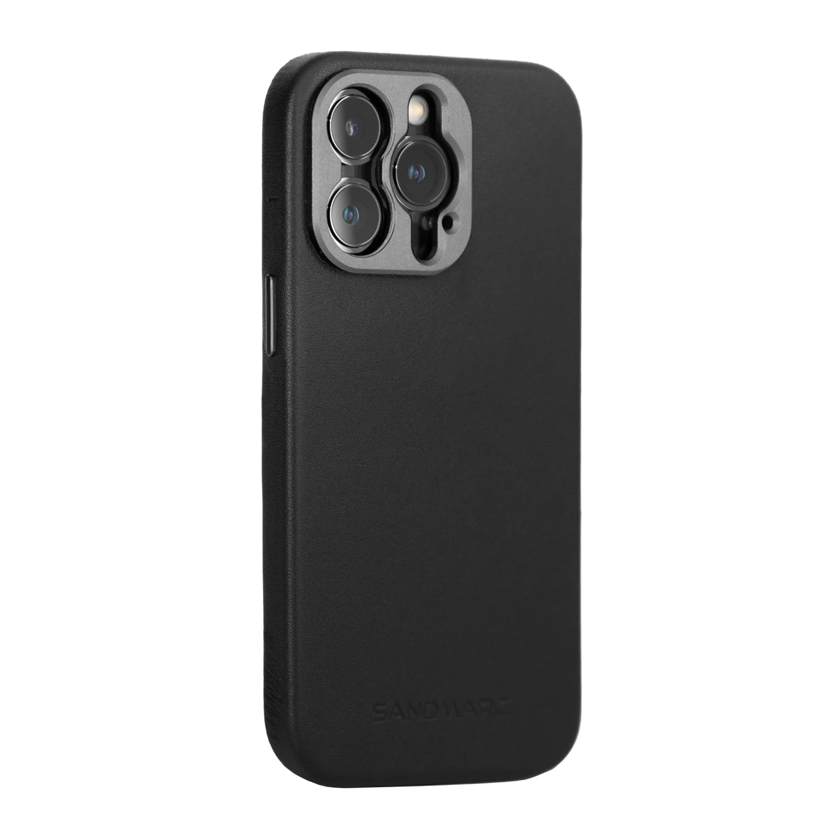 Refurbished Pro Leather Case - iPhone 14 Pro Max - Black (MagSafe Compatible)