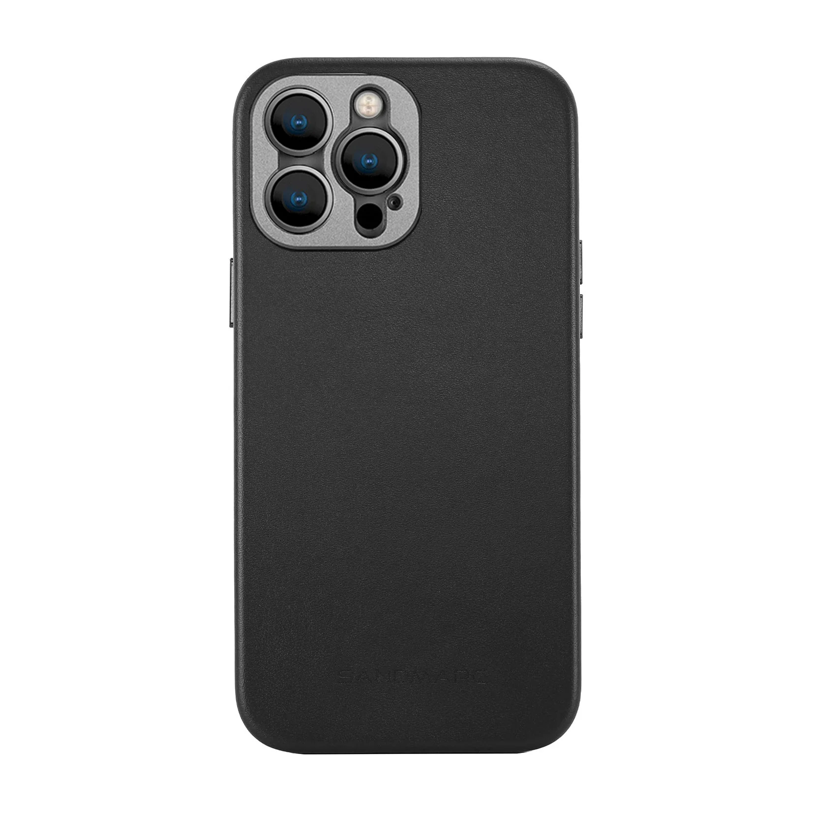 Refurbished Pro Leather Case - iPhone 14 Pro Max - Black (MagSafe Compatible) - Image 7