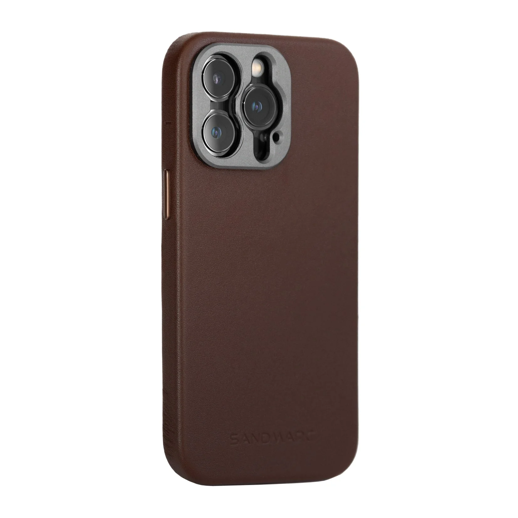 Refurbished Pro Leather Case - iPhone 14 Pro Max - Brown (MagSafe Compatible)