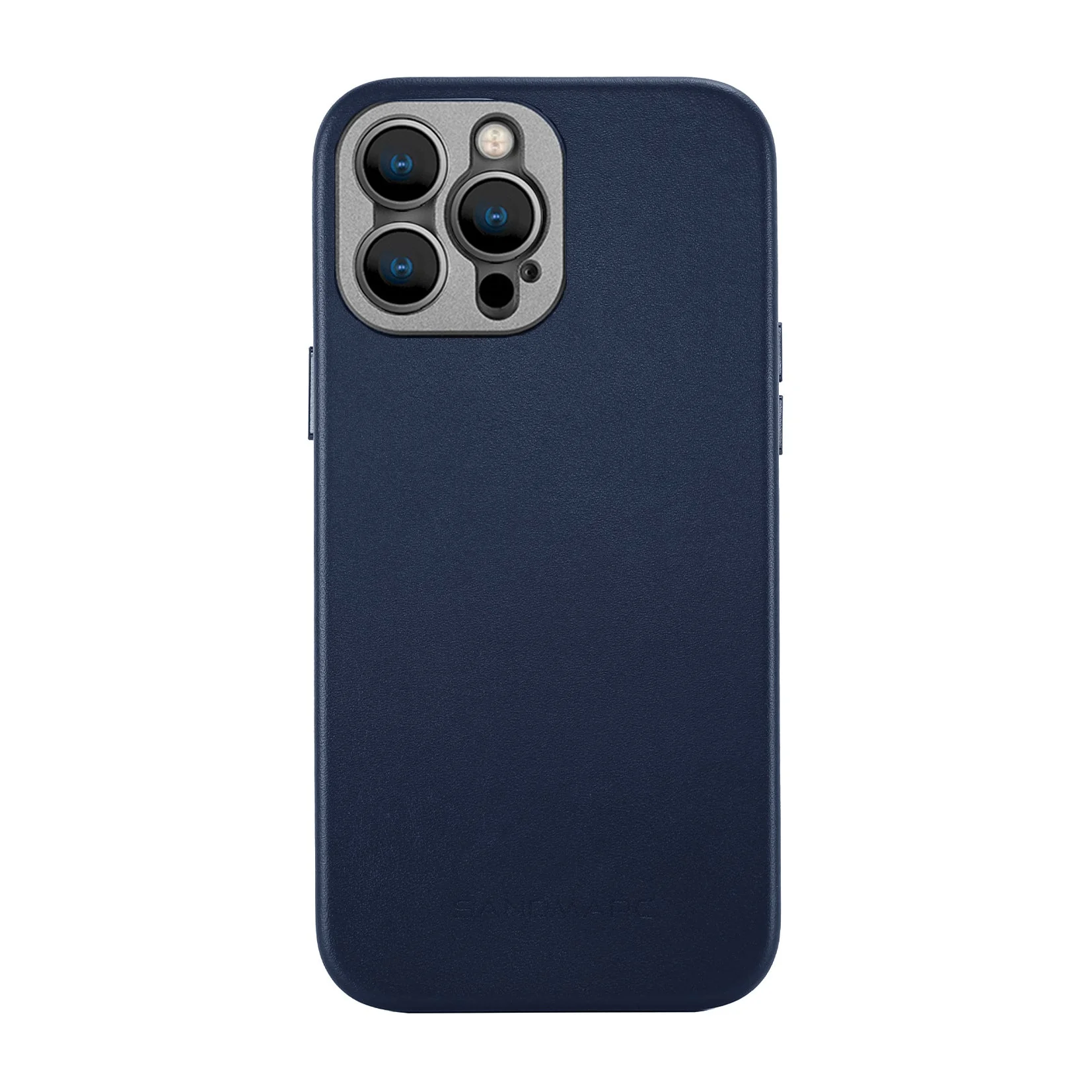 Refurbished Pro Leather Case - iPhone 14 Pro Max - Navy (MagSafe Compatible)