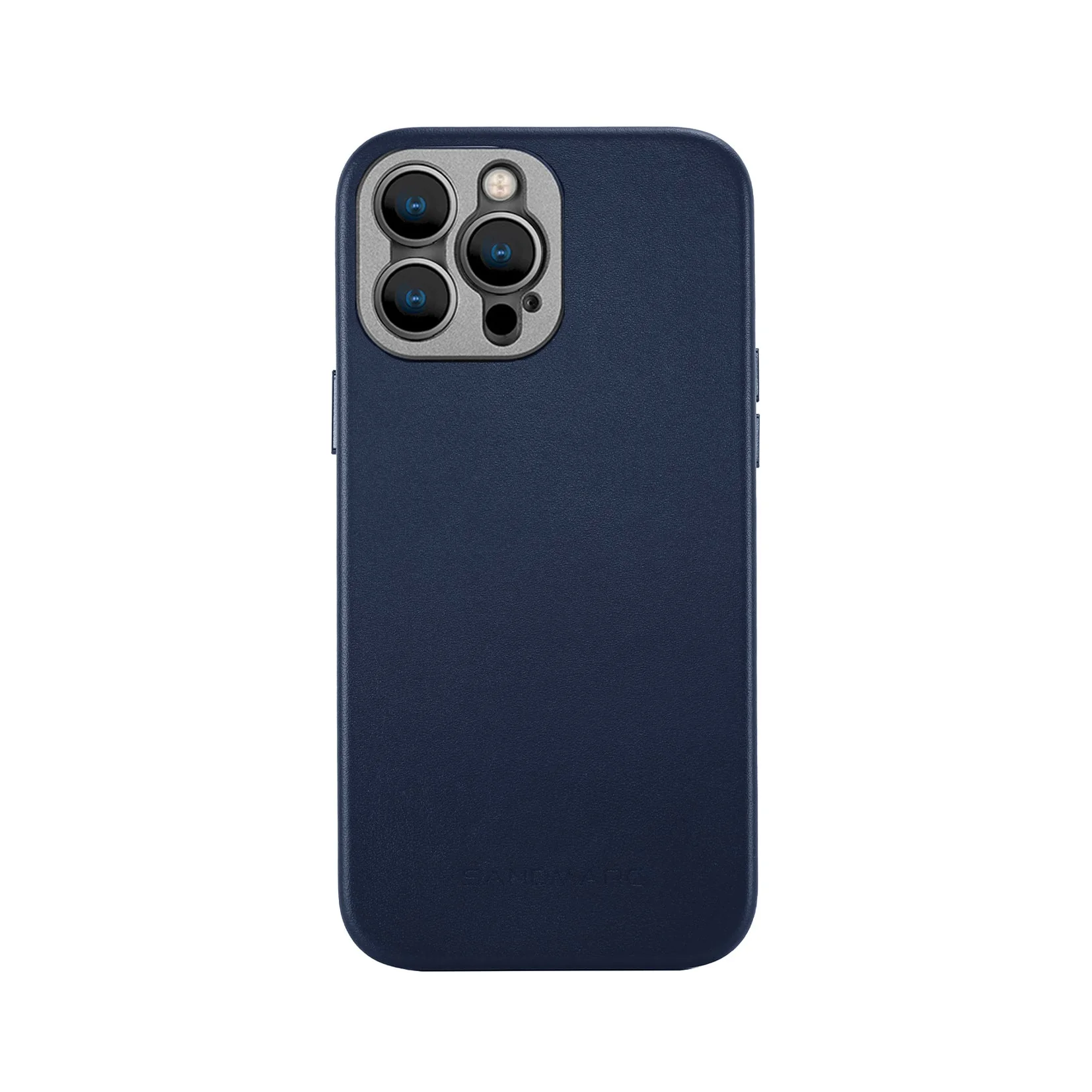 Refurbished Pro Leather Case - iPhone 14 Pro - Navy (MagSafe Compatible)