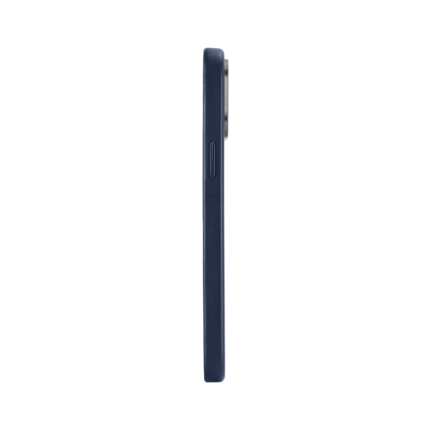 Refurbished Pro Leather Case - iPhone 14 Pro - Navy (MagSafe Compatible) - Image 6