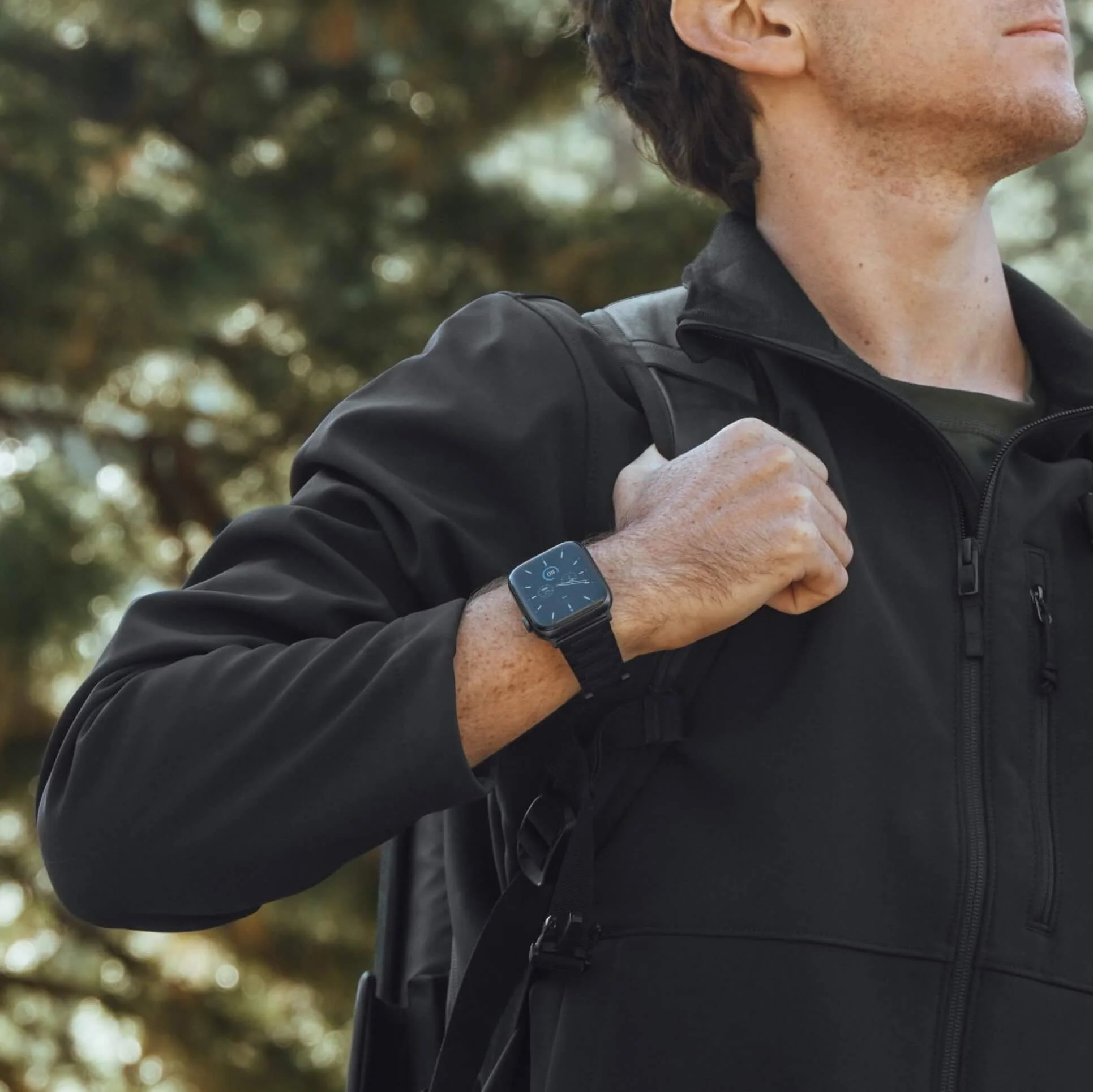 Refurbished Titanium Edition - Apple Watch Band | Black - Image 4